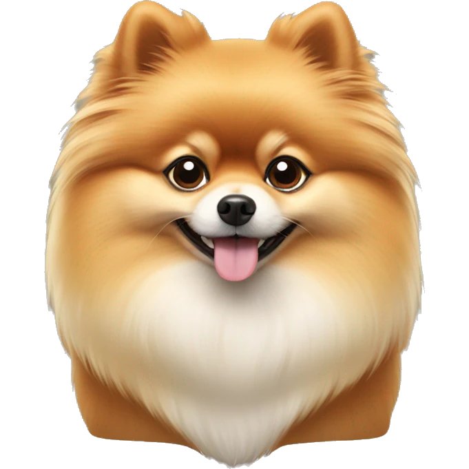 Pomeranian dog emoji
