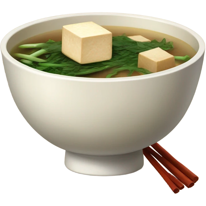 bowl of miso soup emoji