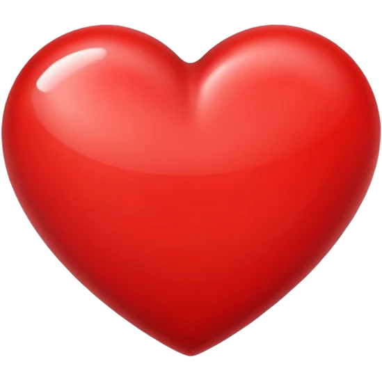 red heart emoji
