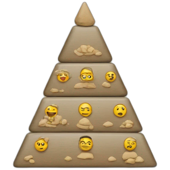 hierarchy pyramid emoji