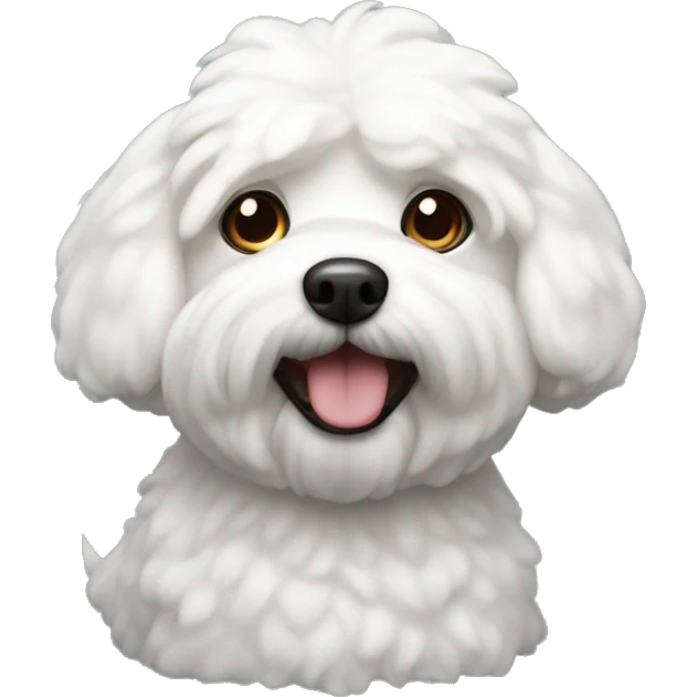 bischon frise dog  emoji