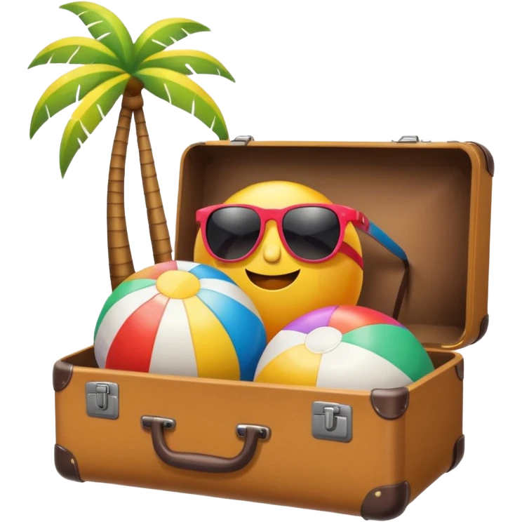 summer vacation icon emoji