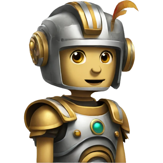 Roman robot emoji