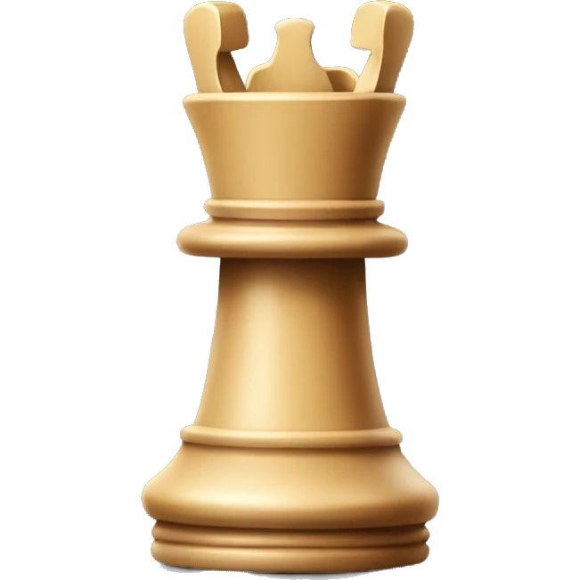 tan chess rook emoji