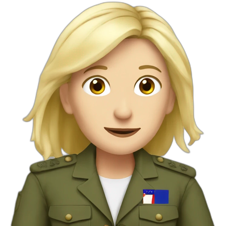 Marine lepen emoji
