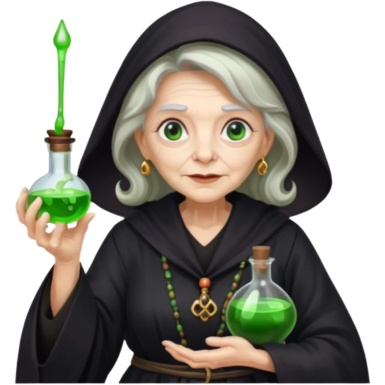 Witch granny doctor  emoji