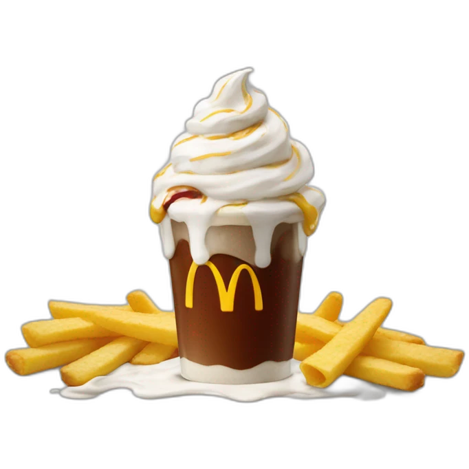 McDonald's Sundae emoji