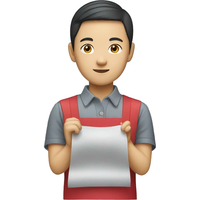 chinese cashier emoji