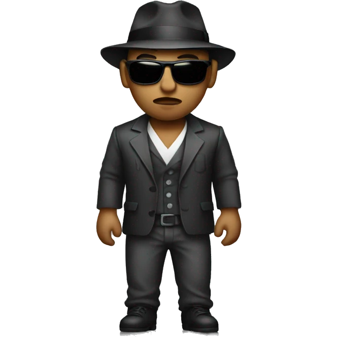 gangster with a mac emoji