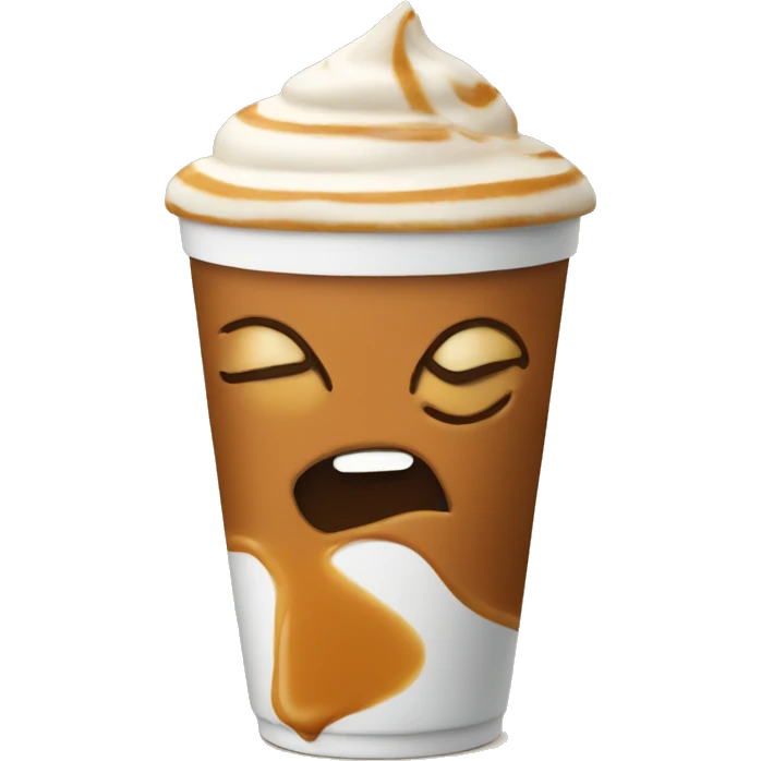 Caramel macchiato  emoji