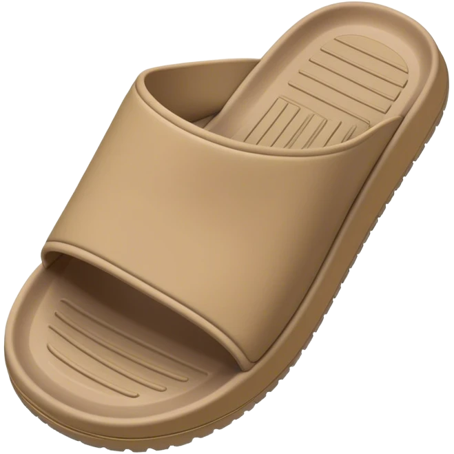 yeezy tan slide emoji