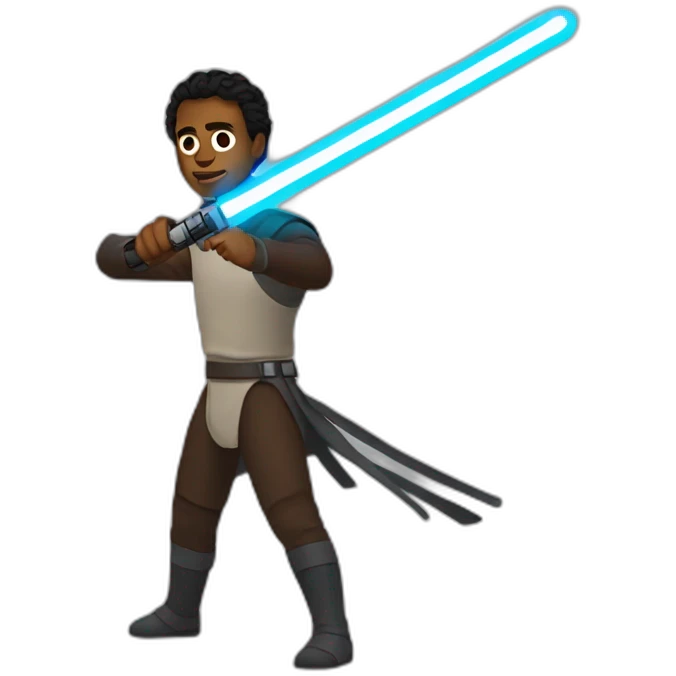 cal-kestis-with-light-saber emoji