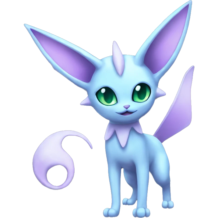 Espeon-Vaporeon full body emoji