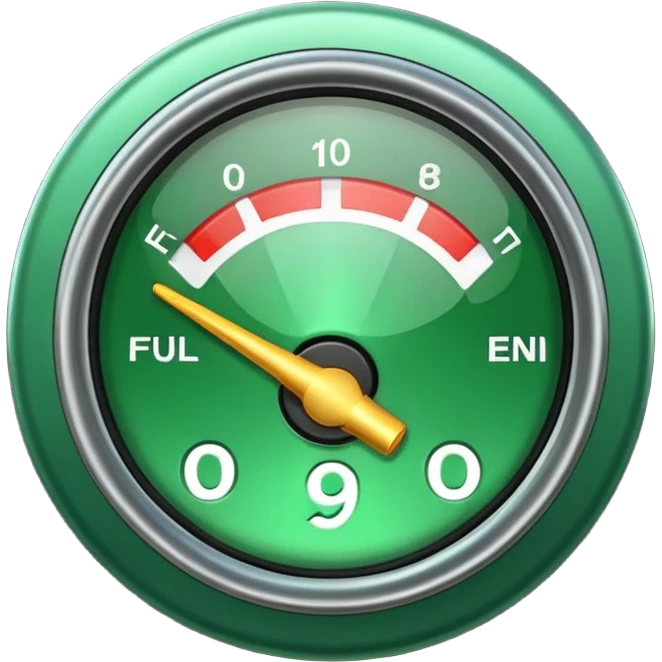 Fuel gauge emoji emoji