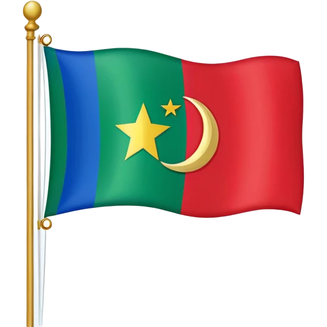 Create the flag of Dagestan for instagram story emoji