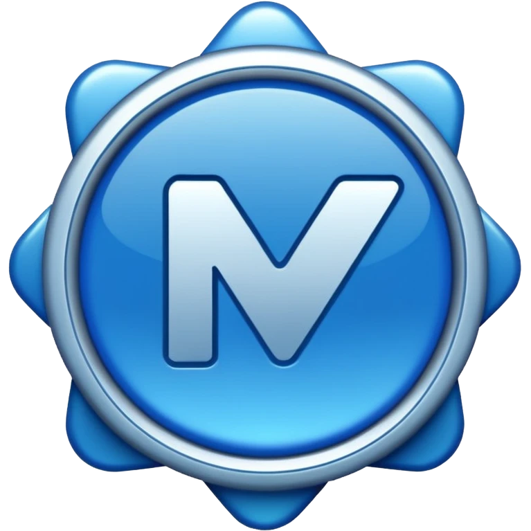 Create a instagram verified blue tick and make boundary zigzag emoji