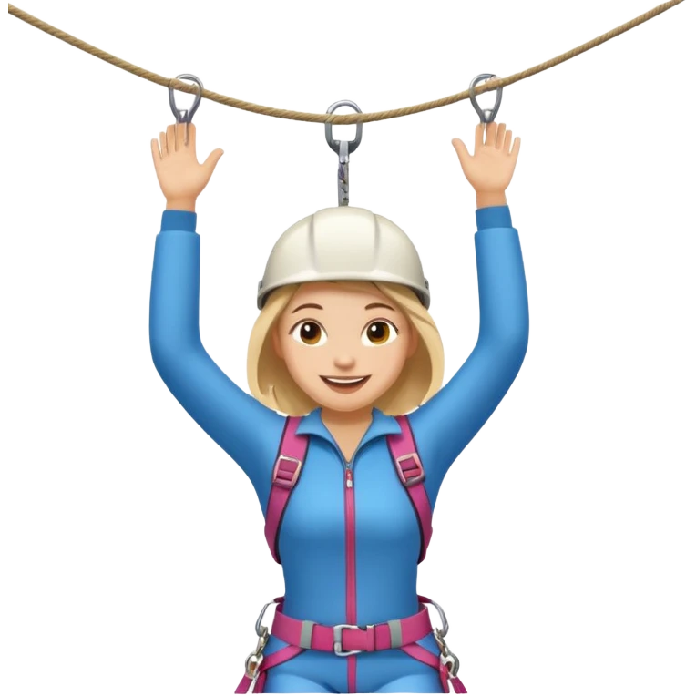 zip line emoji girl small emoji emoji