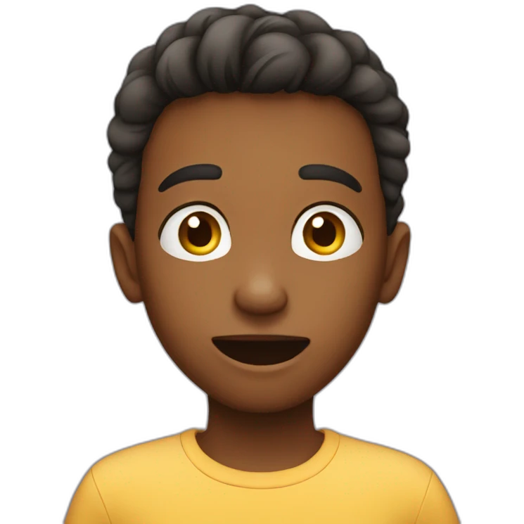 Kids talking secretly emoji