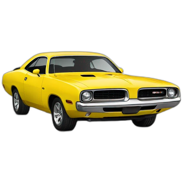 Dodge yellow emoji