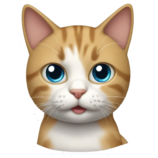 Un gato con móvil  emoji