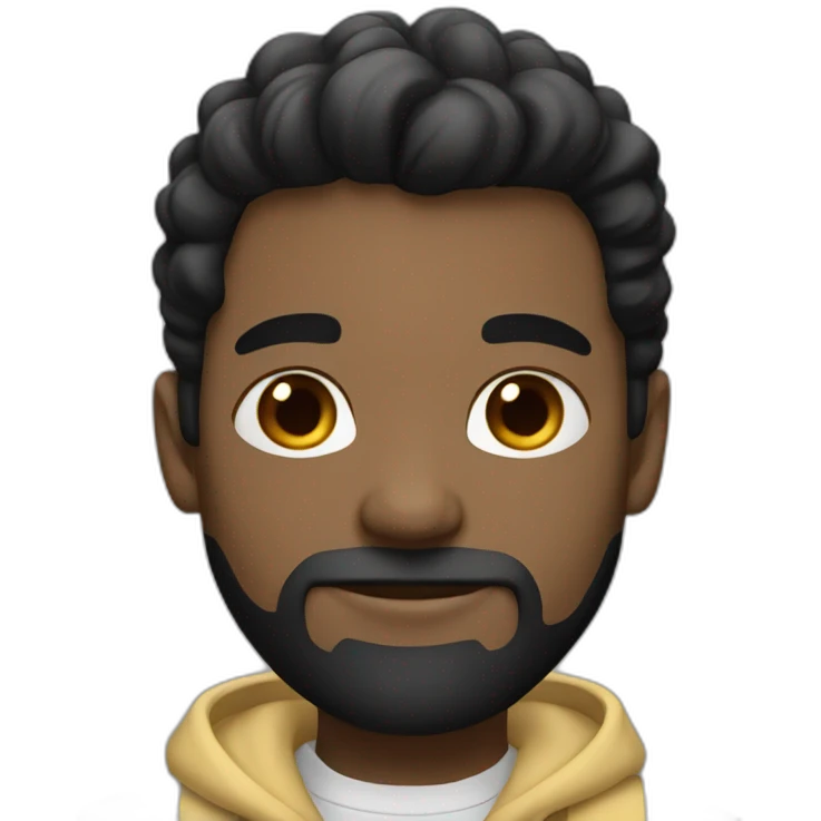 Dad White skin Black and White Hair emoji
