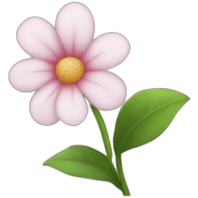 A flower for you  emoji