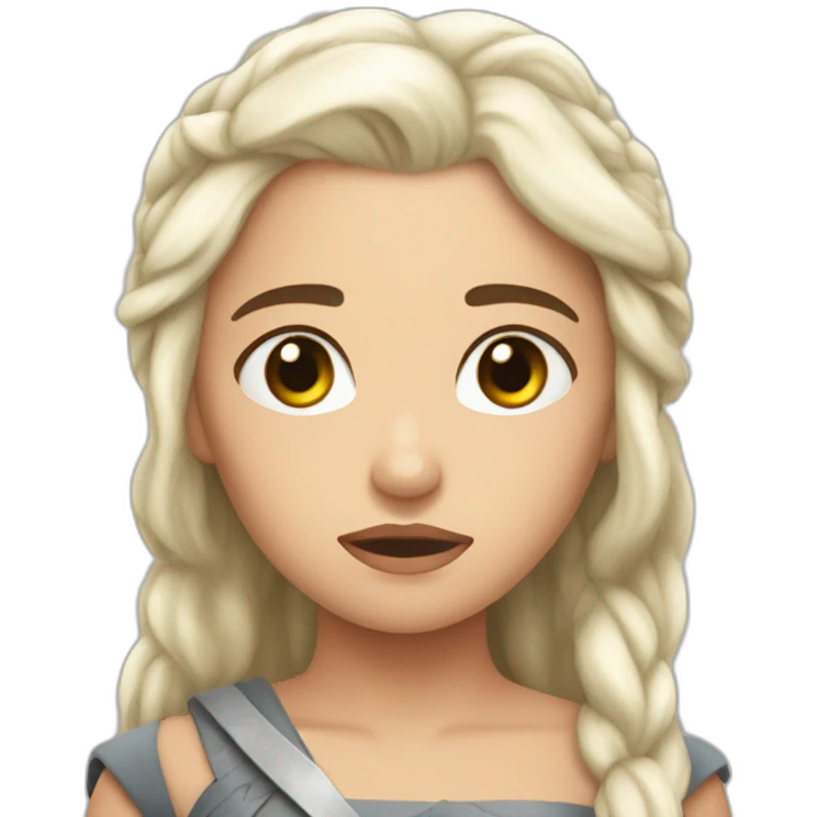 Daenerys bored emoji