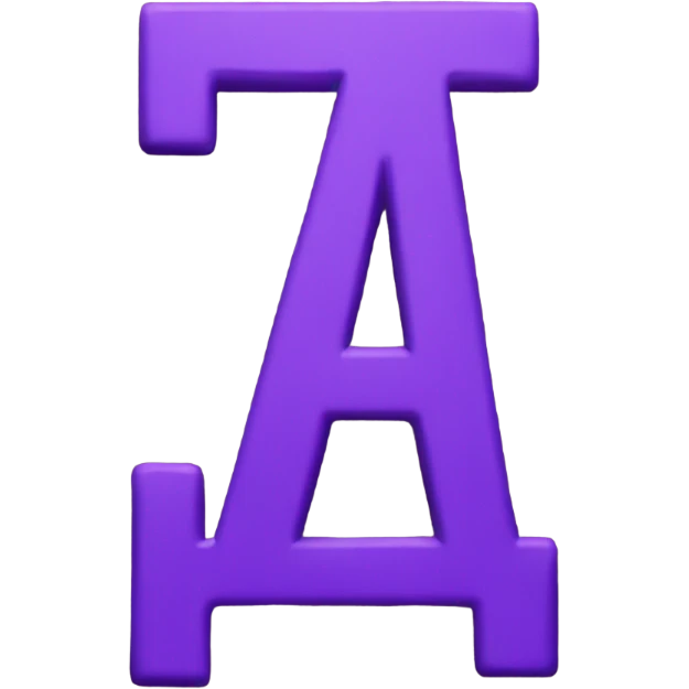 purple sign done emoji