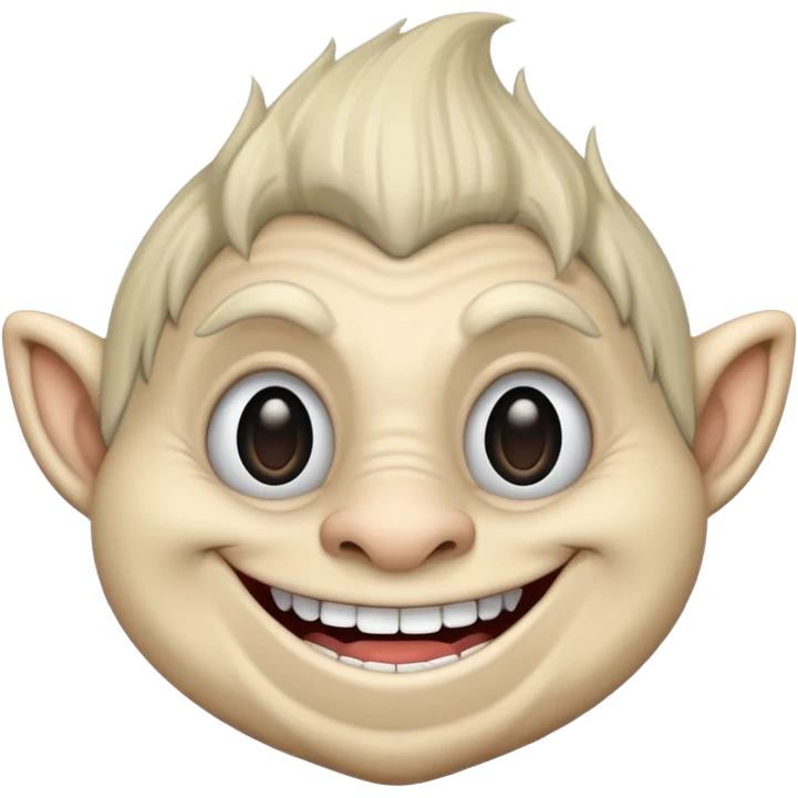 Troll face emoji