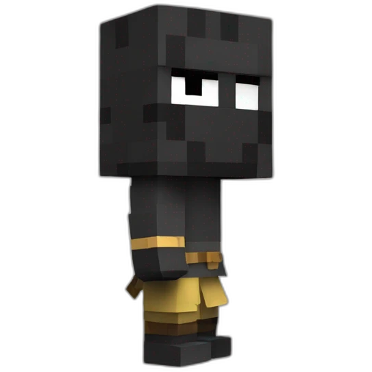 standing-minecraft-ninja emoji
