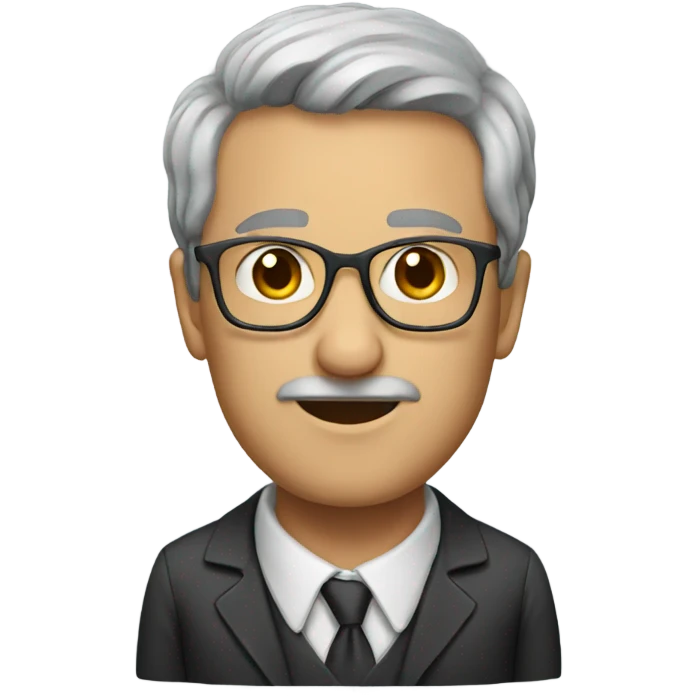 men, professor emoji