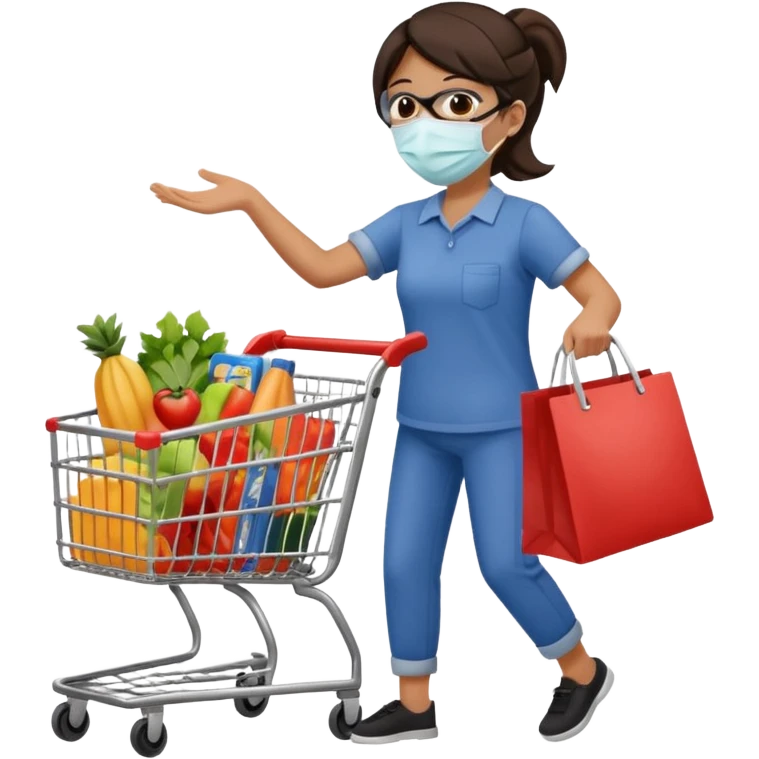 grocery shopping emoji