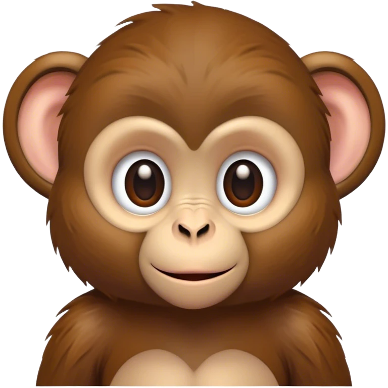 Cute monkey  emoji