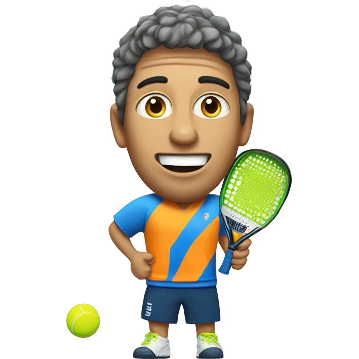 Padel player emoji
