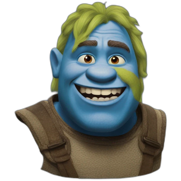 blue-shrek emoji