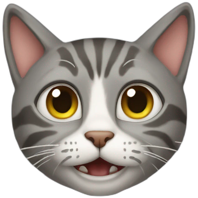 cat crazy emoji