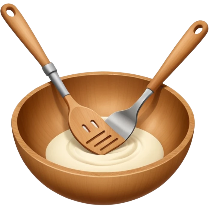 wooden kitchen utensils and items emoji
