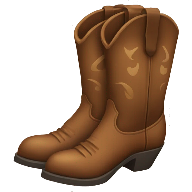 Cowgirl boots emoji
