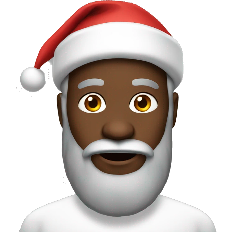  Black Santa  emoji