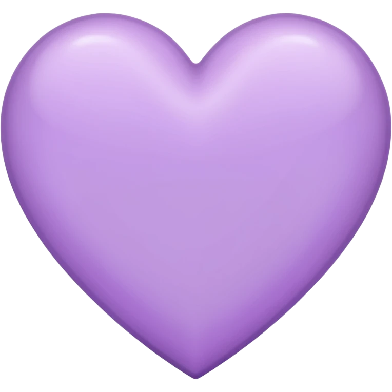 Light Purple Heart  emoji