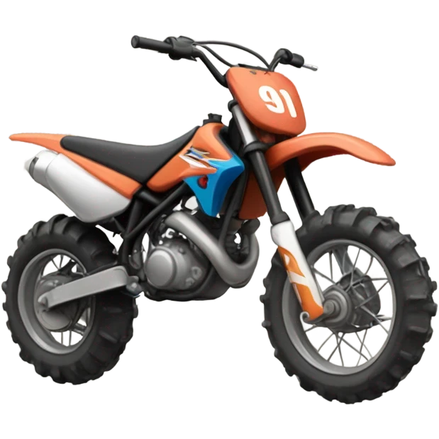 Dirt bike emoji