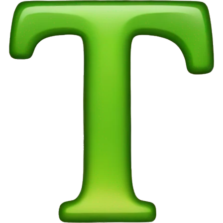 Letter T emoji