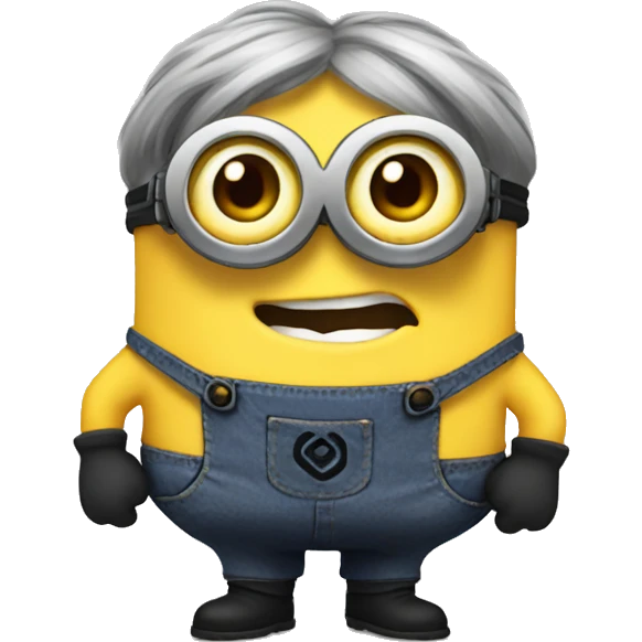 Gay minion character emoji
