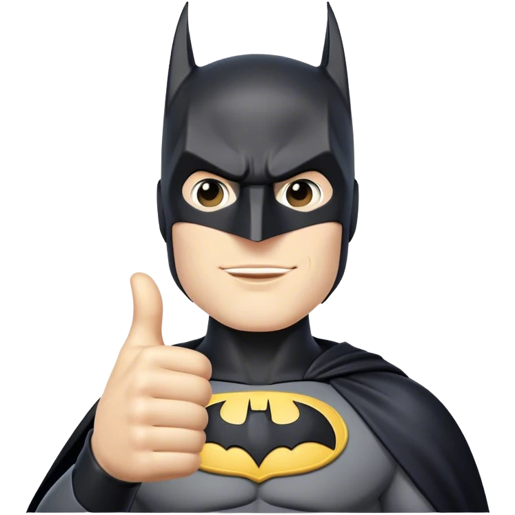 batman thumbs up  emoji