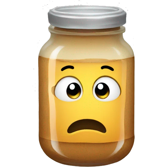 confused sauce jar emoji