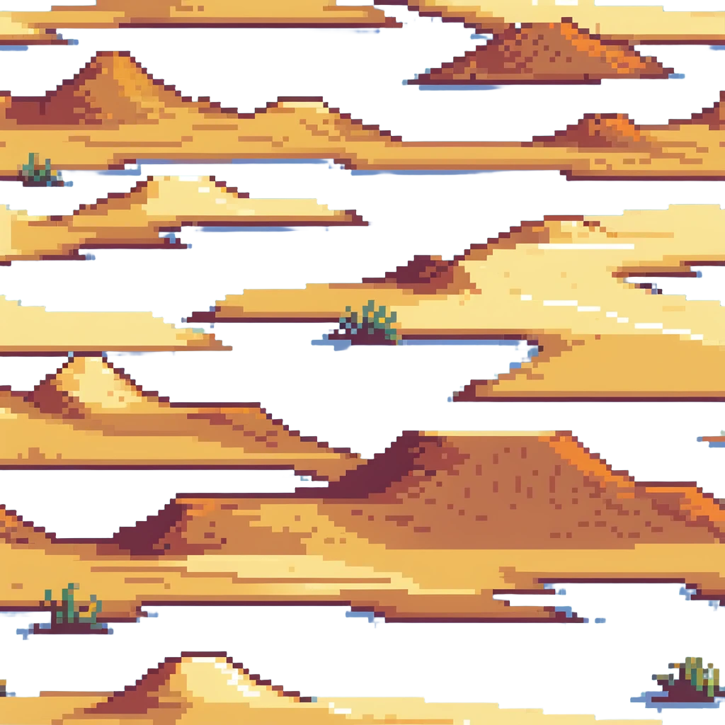 sunny desert landscape with rolling sand dunes emoji
