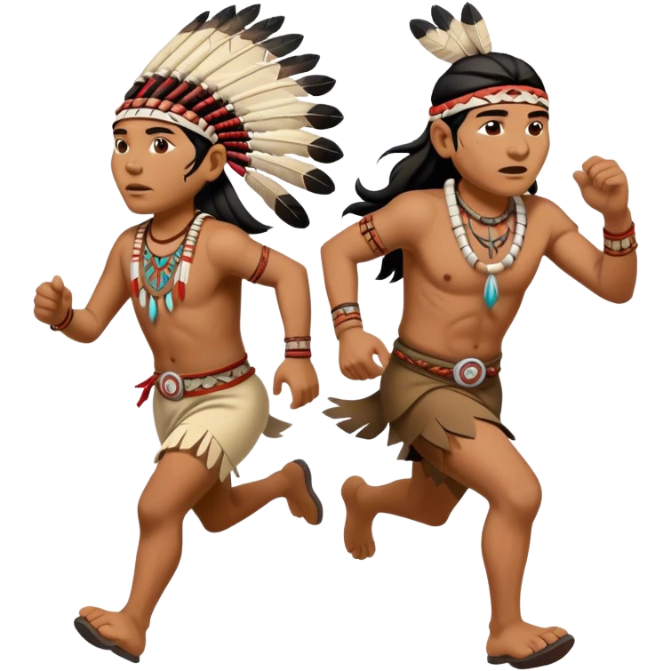 american Indians running emoji