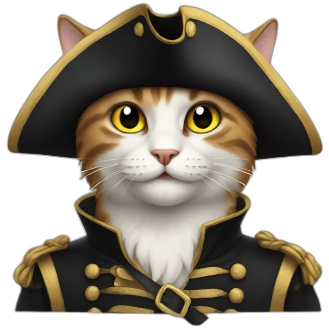 Pirate cat emoji