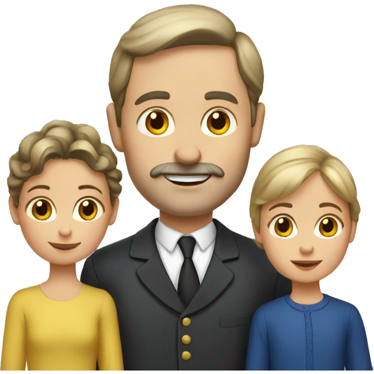 french-russian family emoji