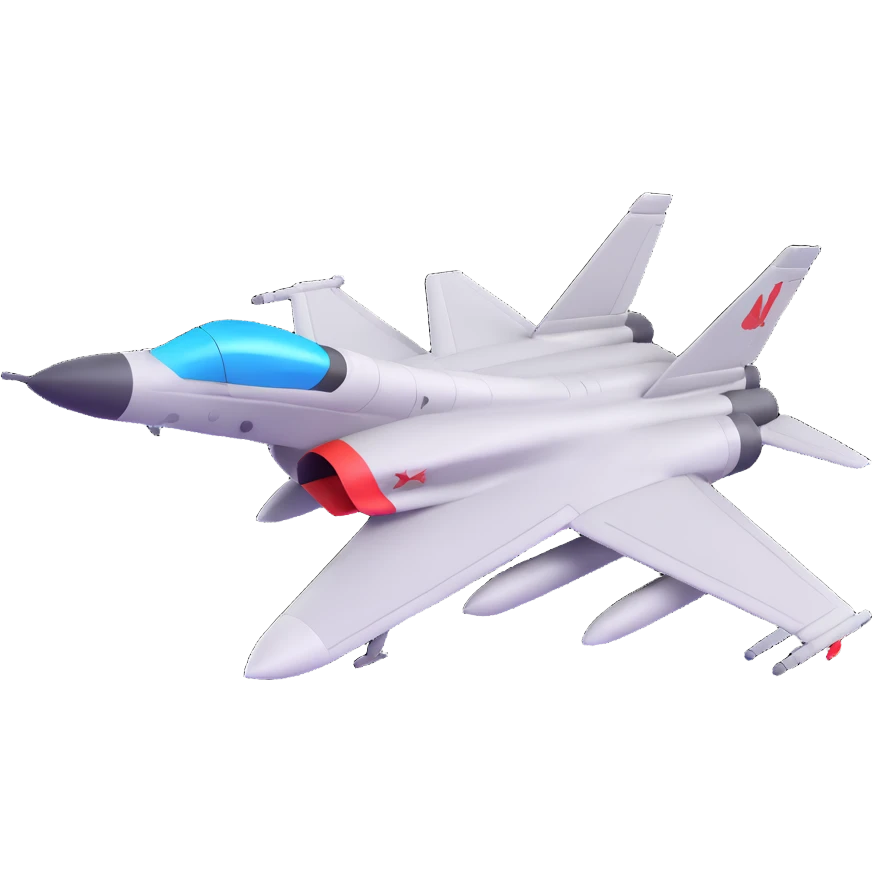 Faighter jet emojy emoji